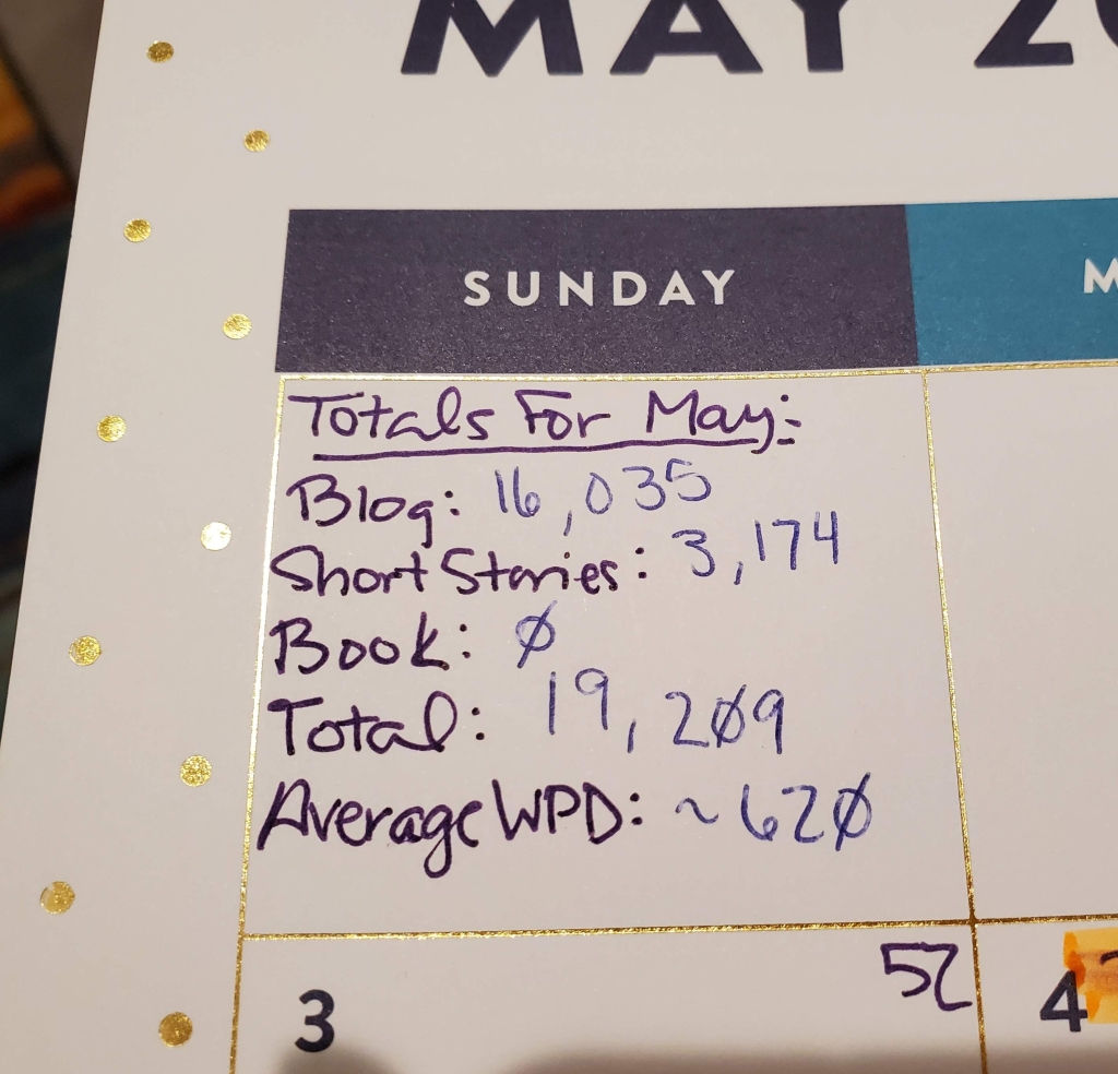 Totals for May